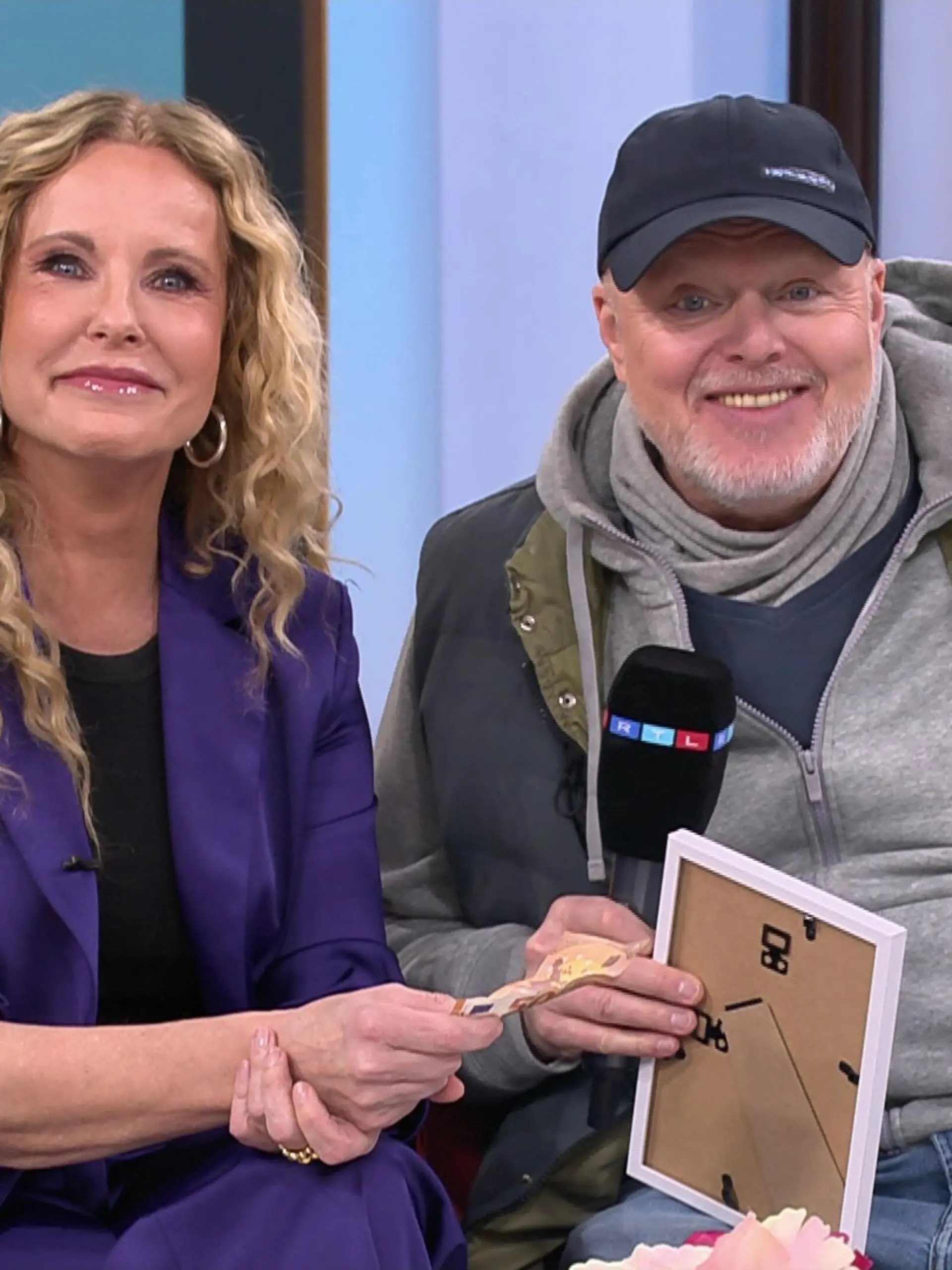 Stefan Raab bei Katja Burkard