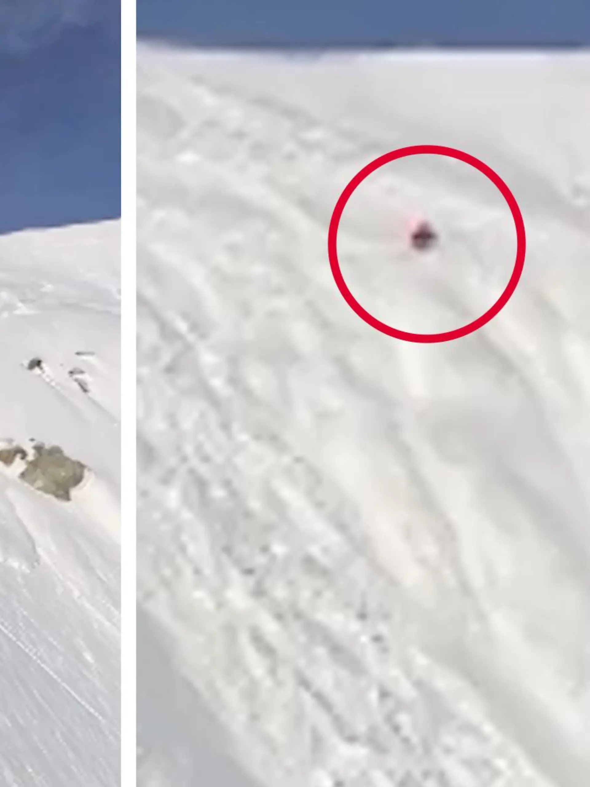 Auf der italienischen Seite des Mont Blancs kommt es zu einem Lawinenabgang. Andere Skifahrer filmen den Moment mit ihrer Helmkamera, als ein Mann unkontrolliert den Berg hinunterrutscht. Sofort eilen sie ihm hinterher. Wie der Mann doch noch überlebt hat, zeigen wir im Video. 