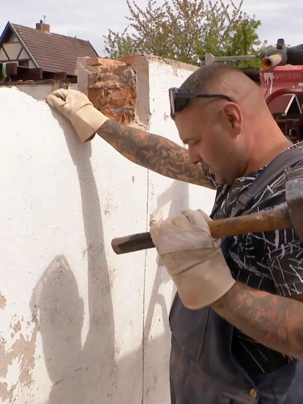 Bild zu: "Wo soll der Durchbruch zum Wohnzimmer hin?"