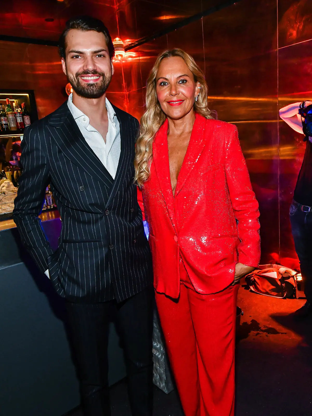 Jimi Blue Ochsenknecht mit Mutter Natascha Ochsenknecht bei der Eröffnung der BAR bOX von Jimi Blue Ochsenknecht in Mitte, Berlin, 22.08.2019. 
