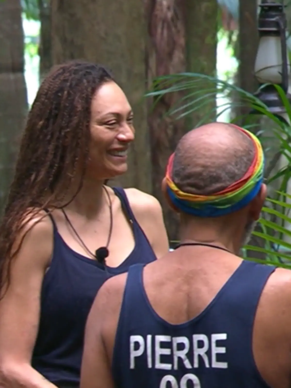Lilly Becker und Maurice Dziwak happy nach abgebrochener Dschungelprüfung