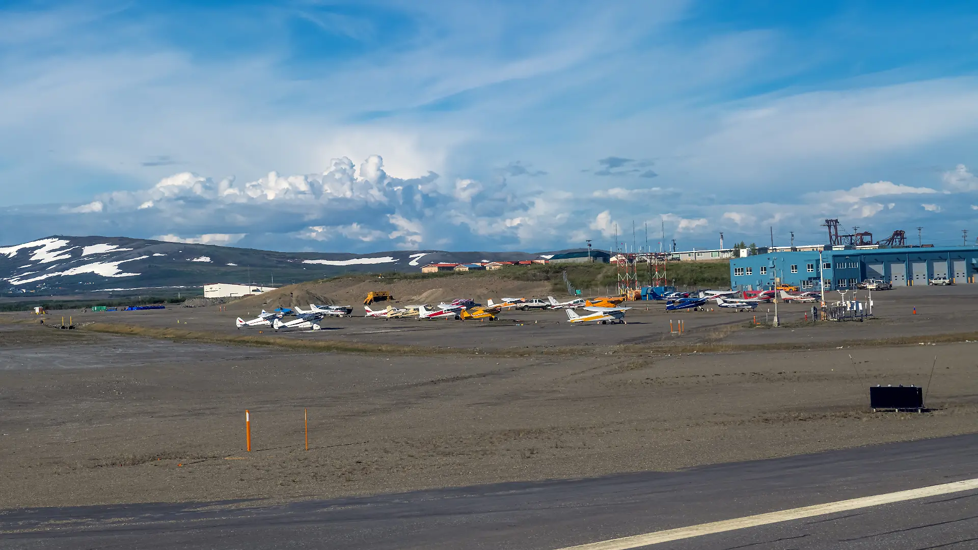 Die Maschine sollte am Flughafen in Nome landen.