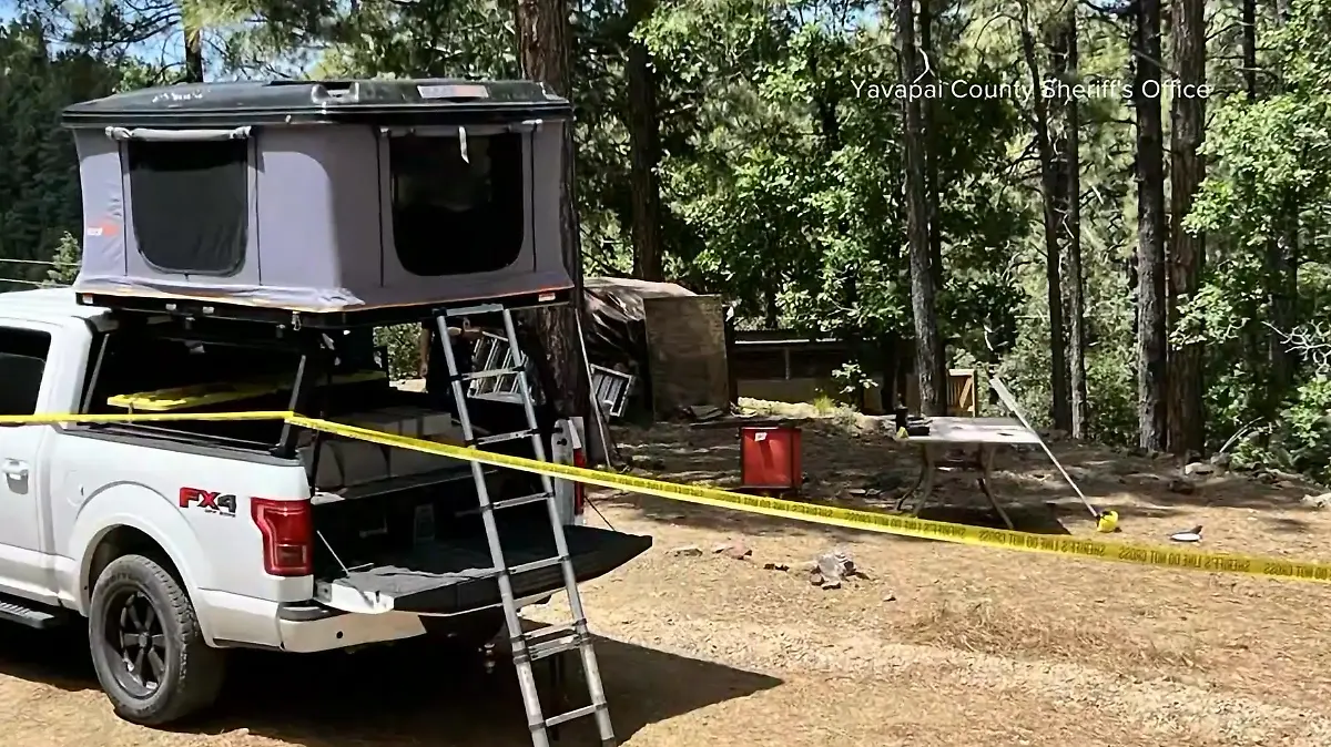 Das Grundstück von Steven J. in Arizona.