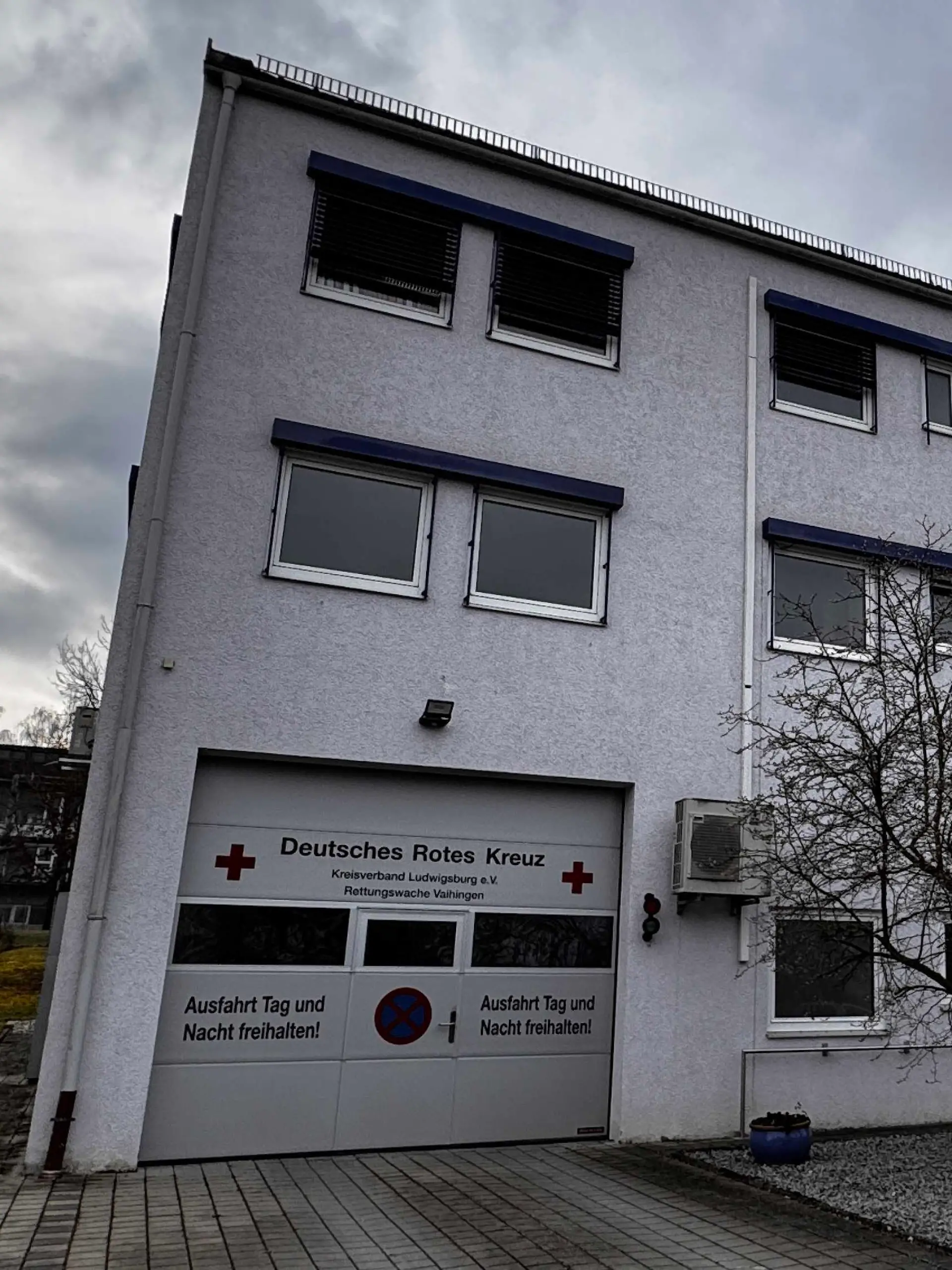 Die Rettungswache in Ludwigsburg.
