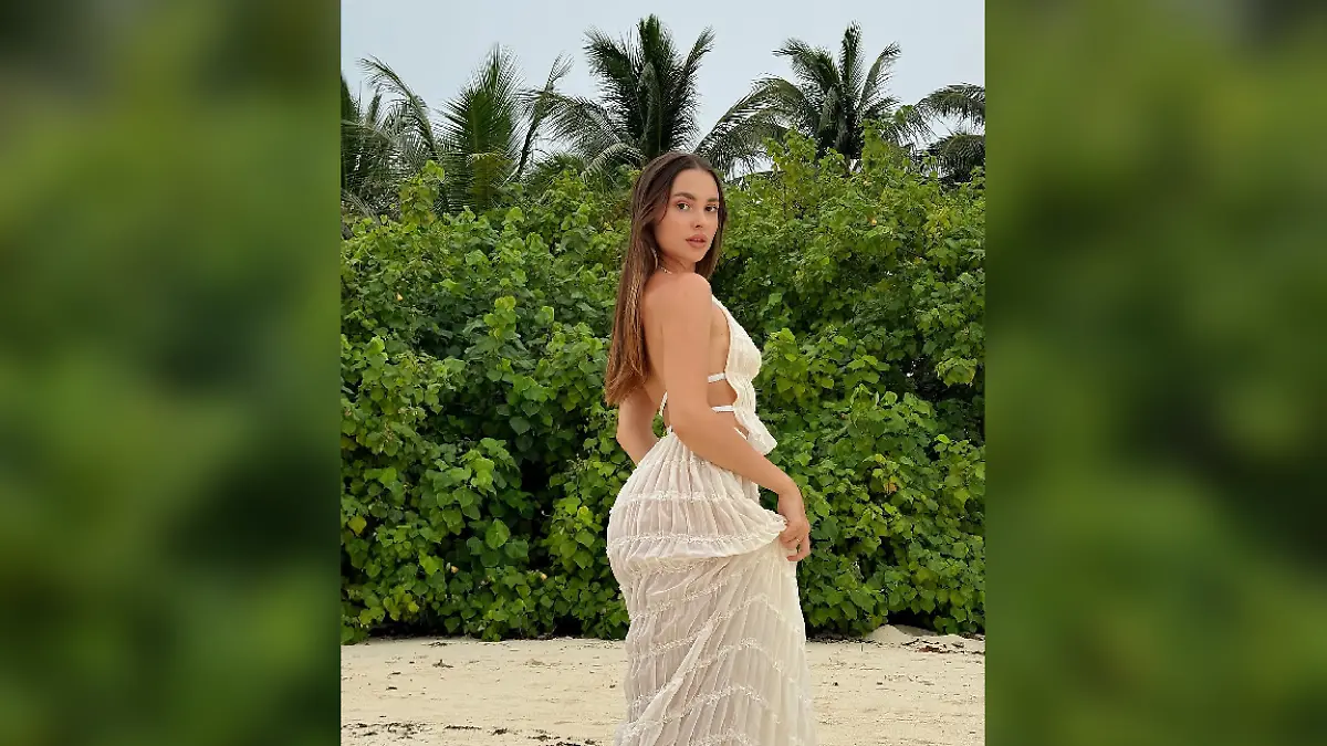 Die Influencerin postet viele Urlaubsbilder auf den Malediven.