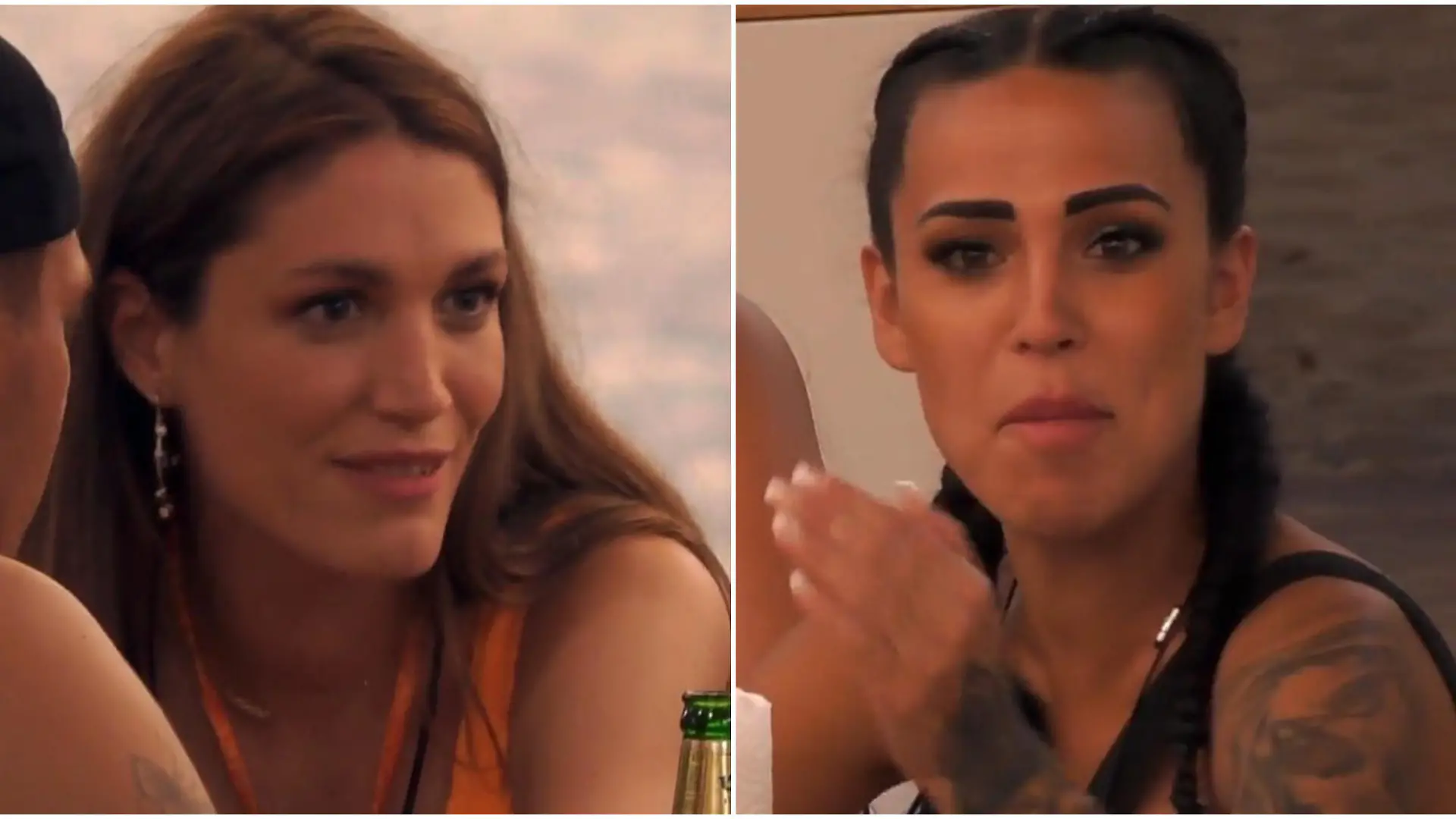 Tessa Bergmeier und Elena Miras geraten schon zum Start bei "Kampf der Realitystars aneinander
