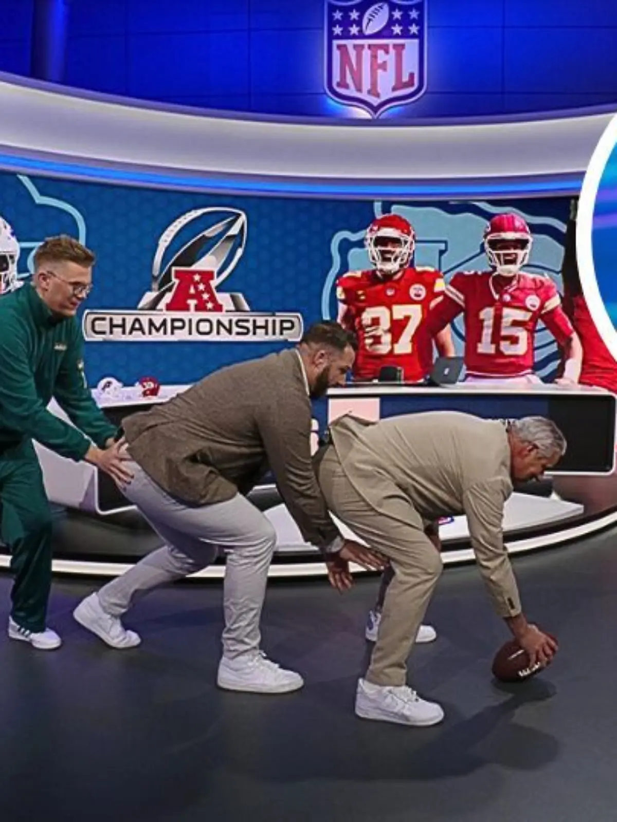 Bild zu: "NFL-Clip von RTL landet in US-Show von TV-Legende Jimmy Kimmel"