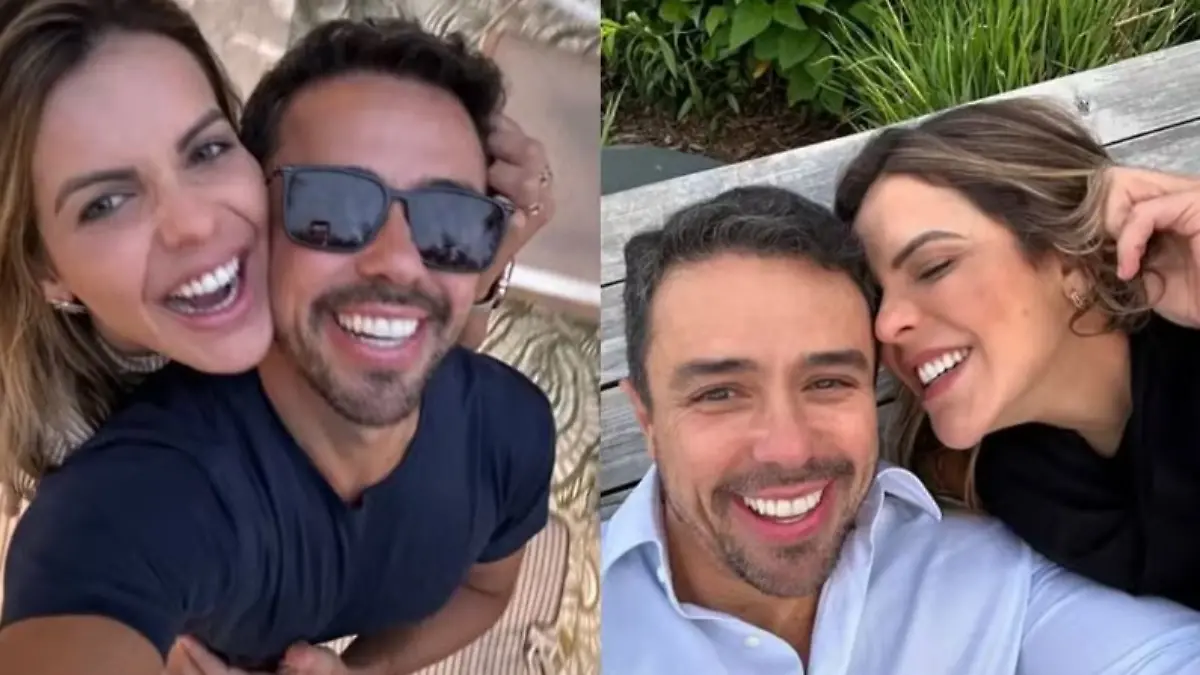 Bild aus glücklichen Tagen: Francieli und Márcio aus Porto Alegre.