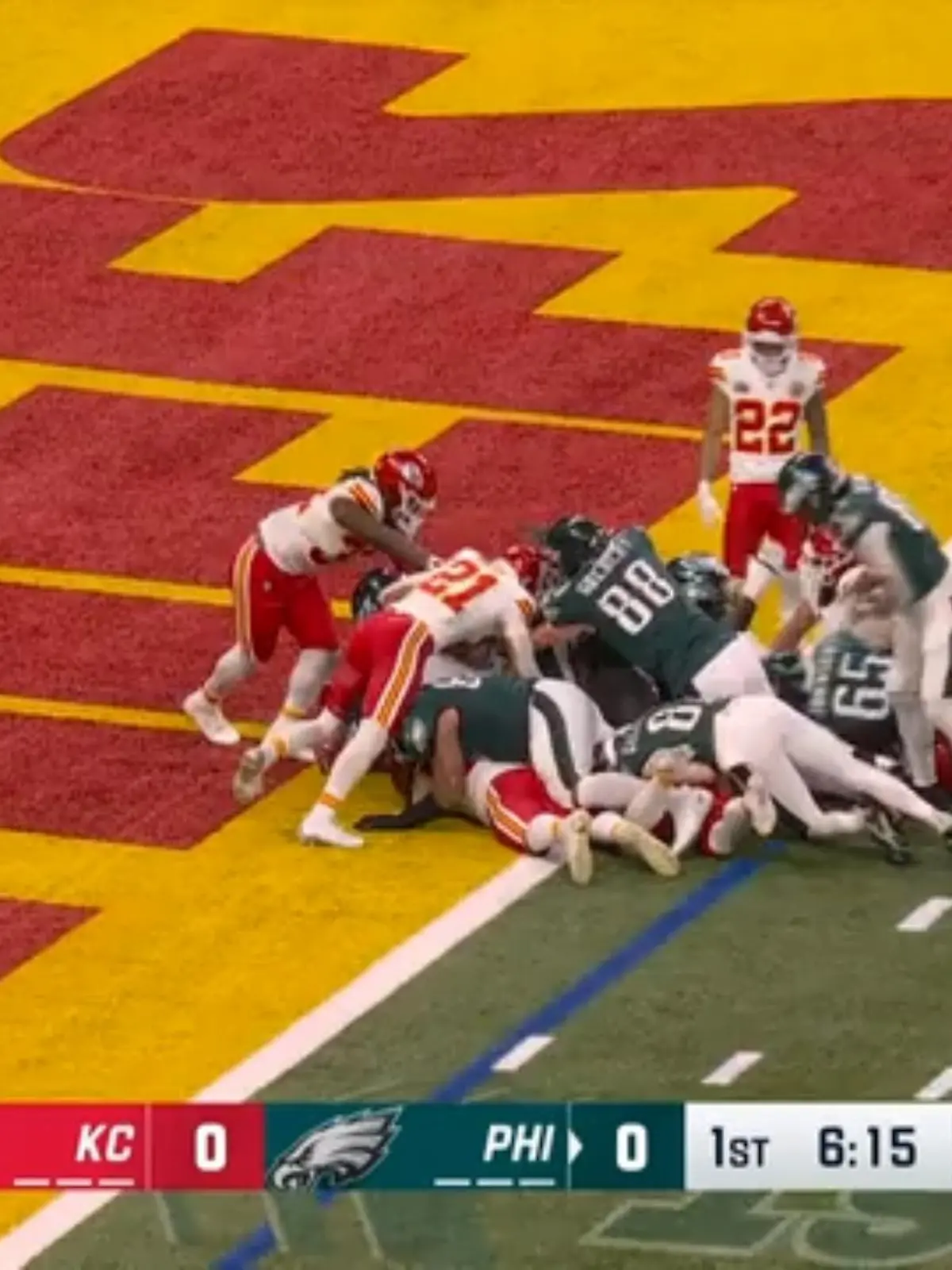 Bild zu: "Die Eagles gehen in Führung"