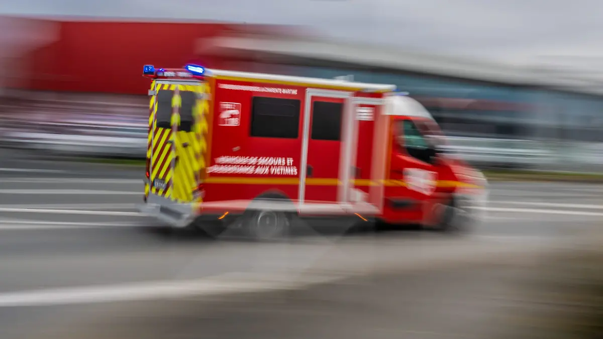 Feuerwehreinsatz in Frankreich (Symbolfoto)
