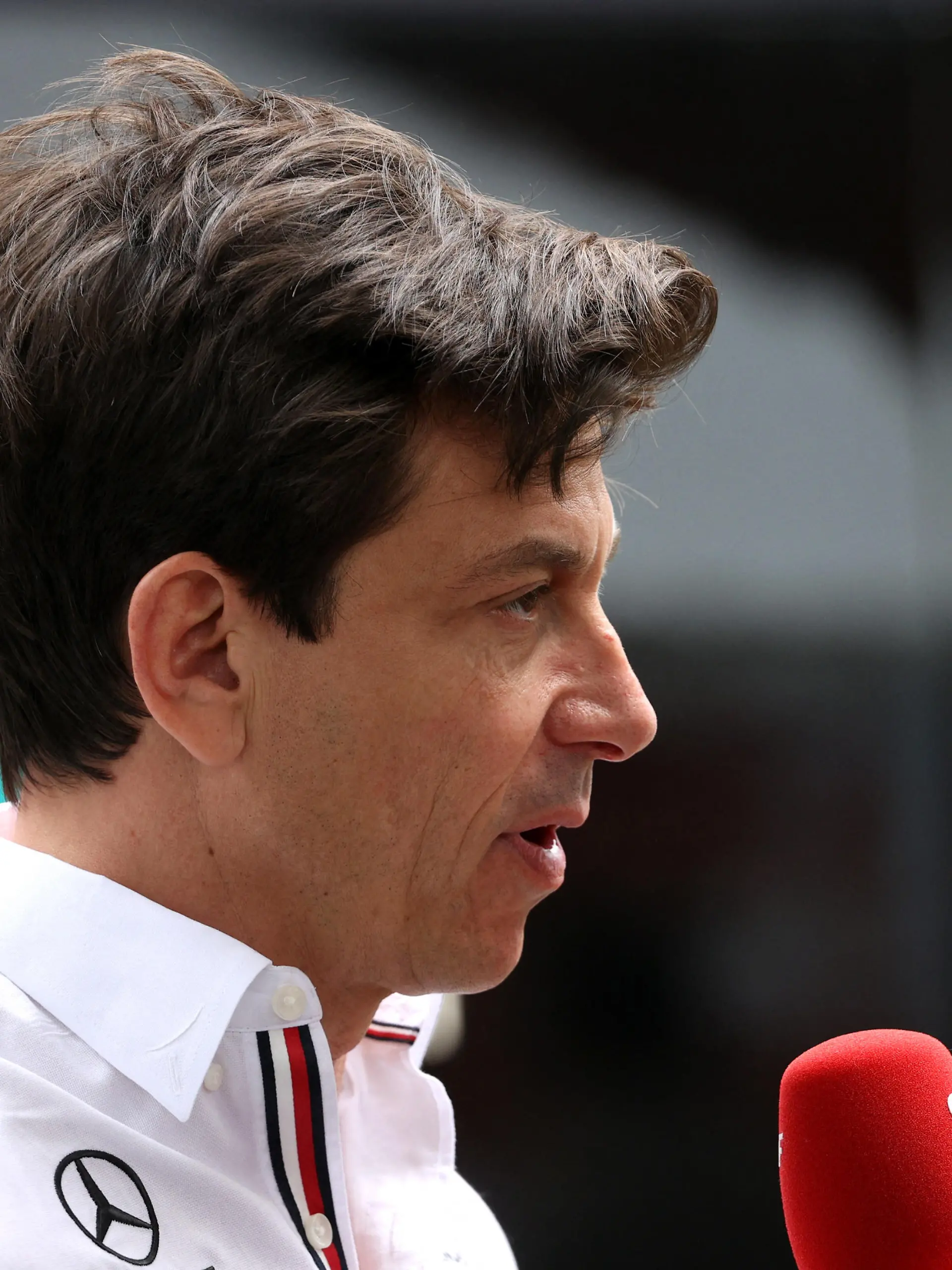 Formula One F1 - Australian Grand Prix - Melbourne Grand Prix Circuit, Melbourne, Australia - April 9, 2022 Mercedes Team Principle Toto Wolff before practice REUTERS/Loren Elliott