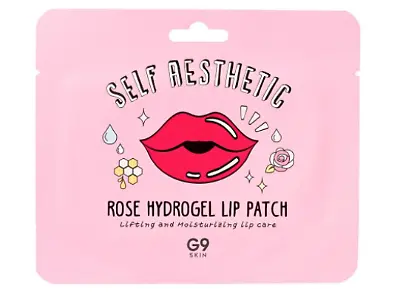 Lippenpatches mit Rosenwasser