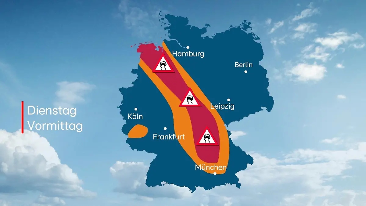 Glättegefahr