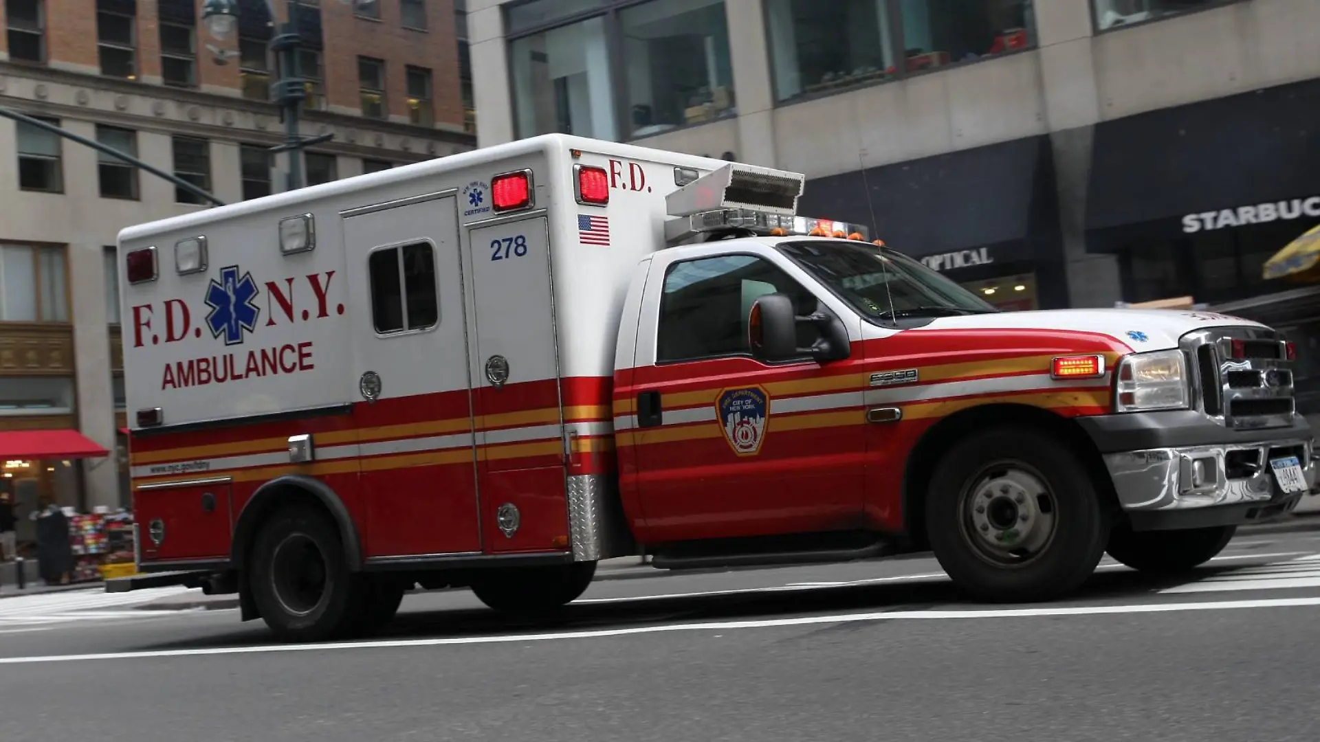 Rettungswageneinsatz in New York (Symbolfoto)