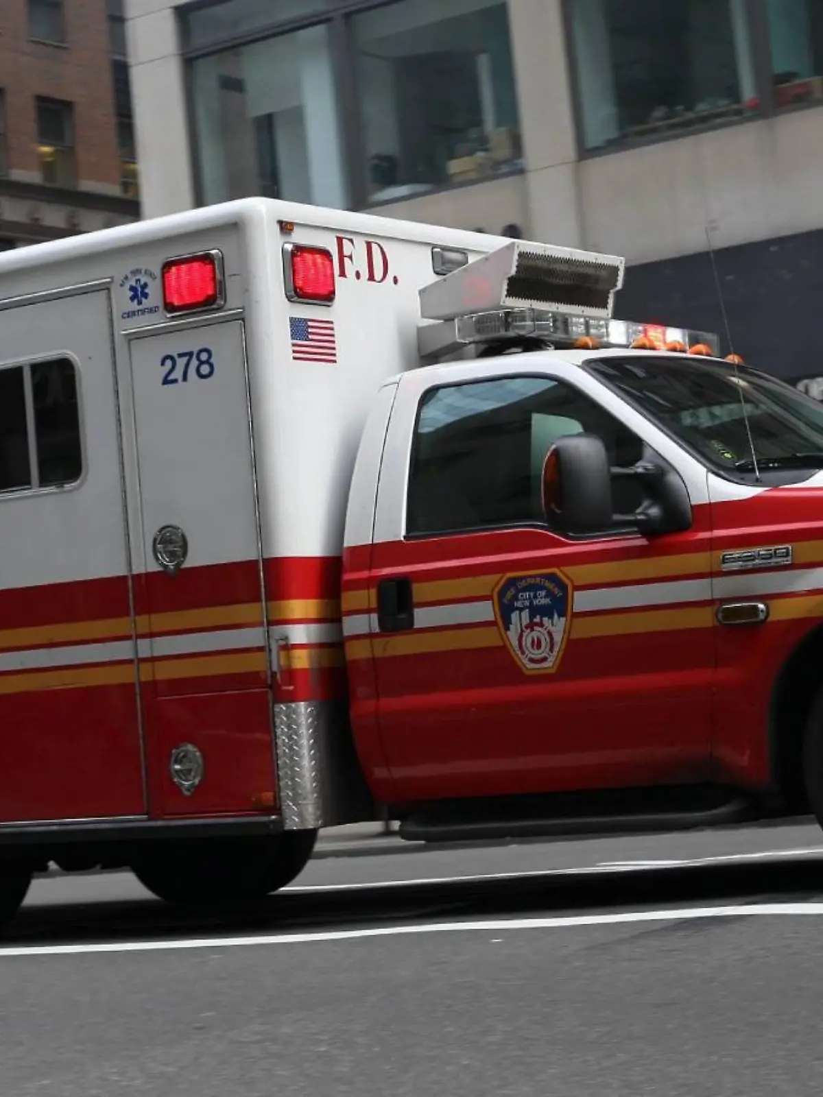 Rettungswageneinsatz in New York (Symbolfoto) 