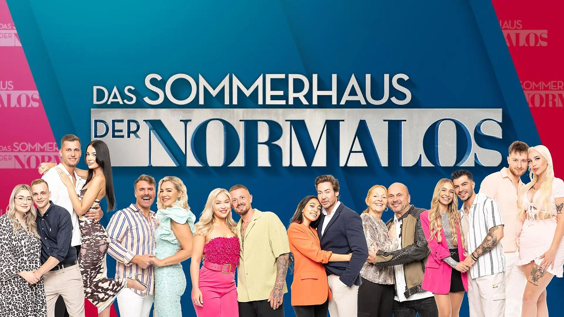 Das Sommerhaus der Normalos Logo und Montage