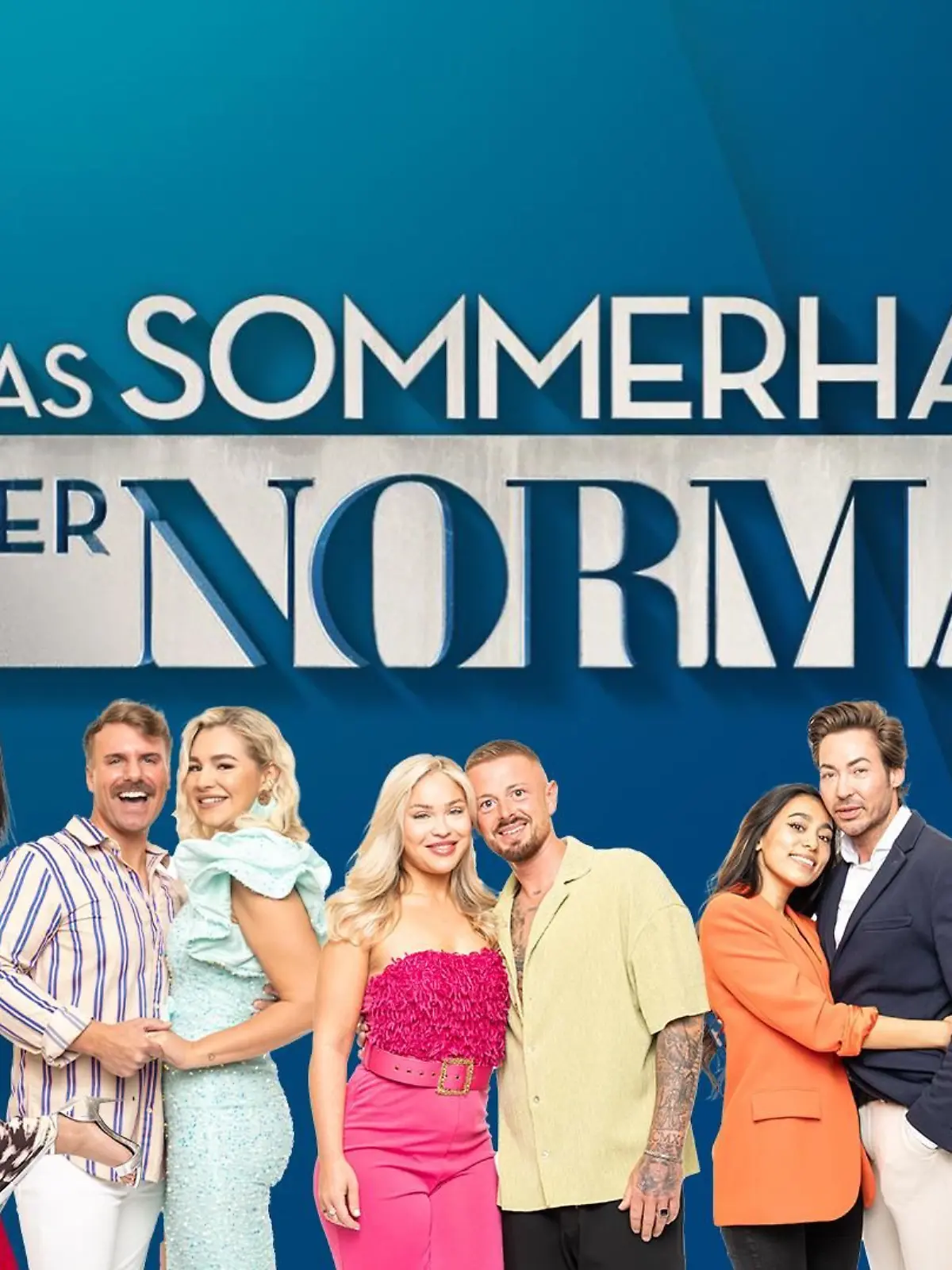 Das Sommerhaus der Normalos Logo und Montage
