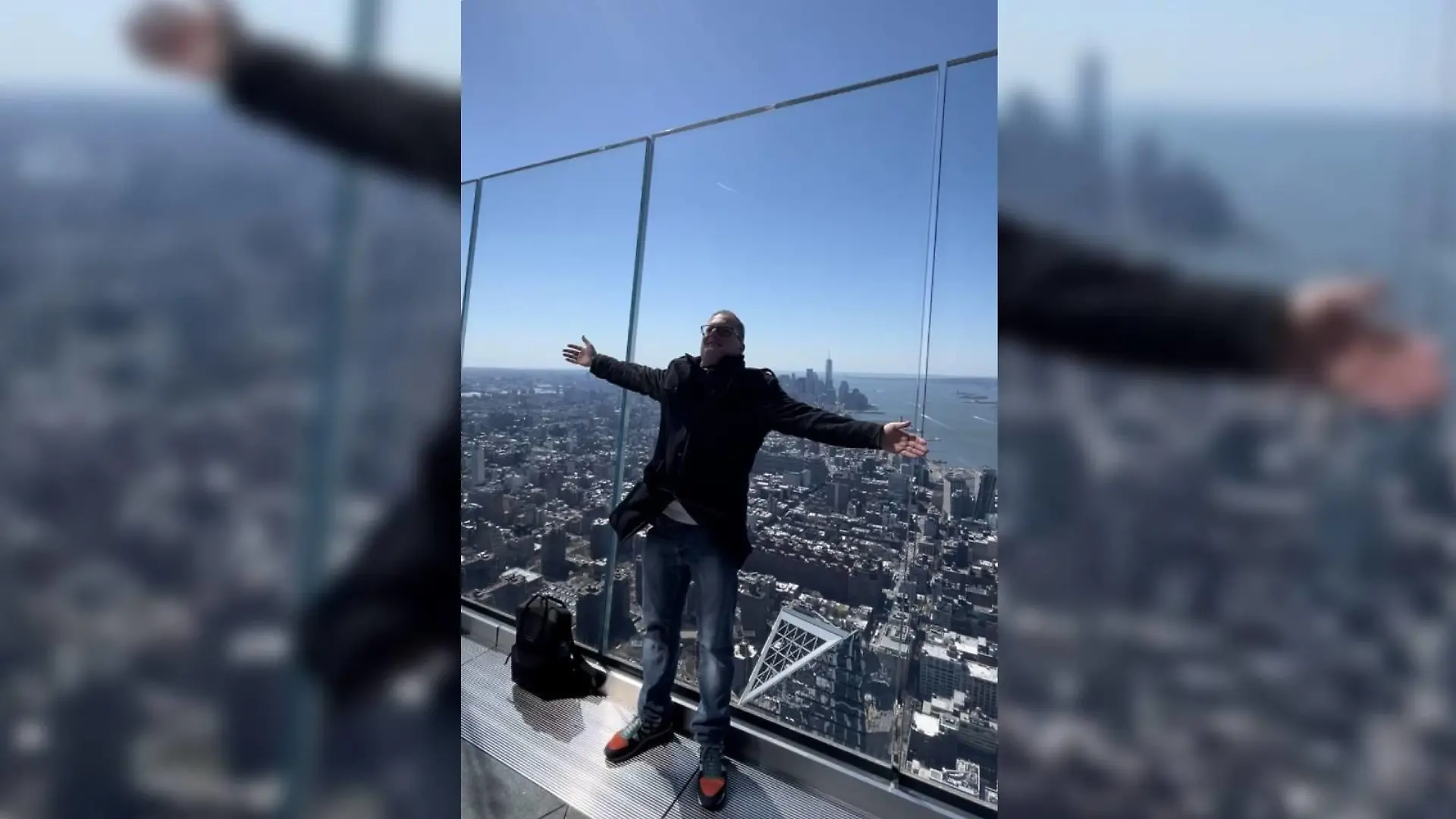 RTL-Reporter Markus Peggen auf The Edge.