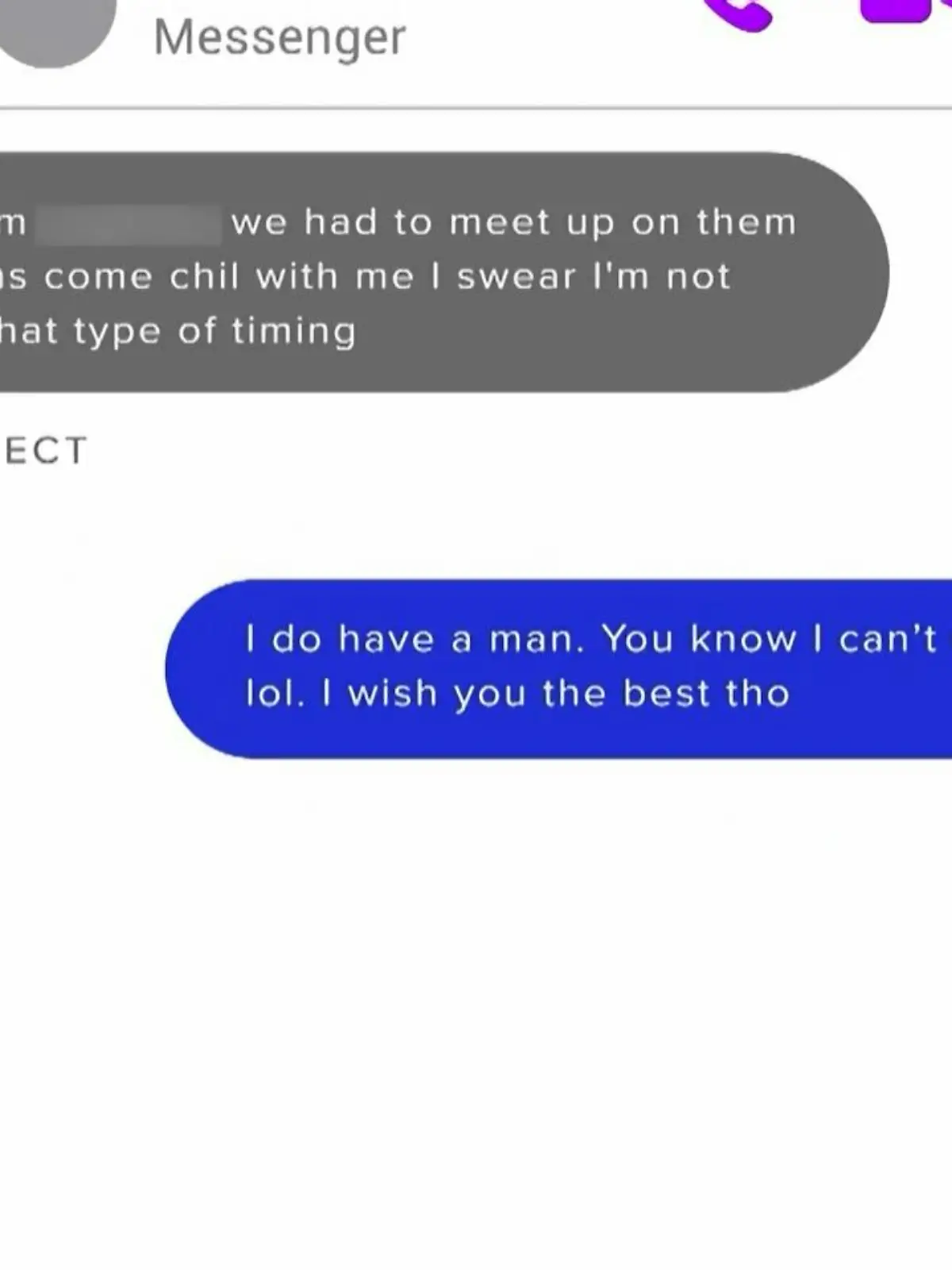Messenger App mit Sprechblasen
