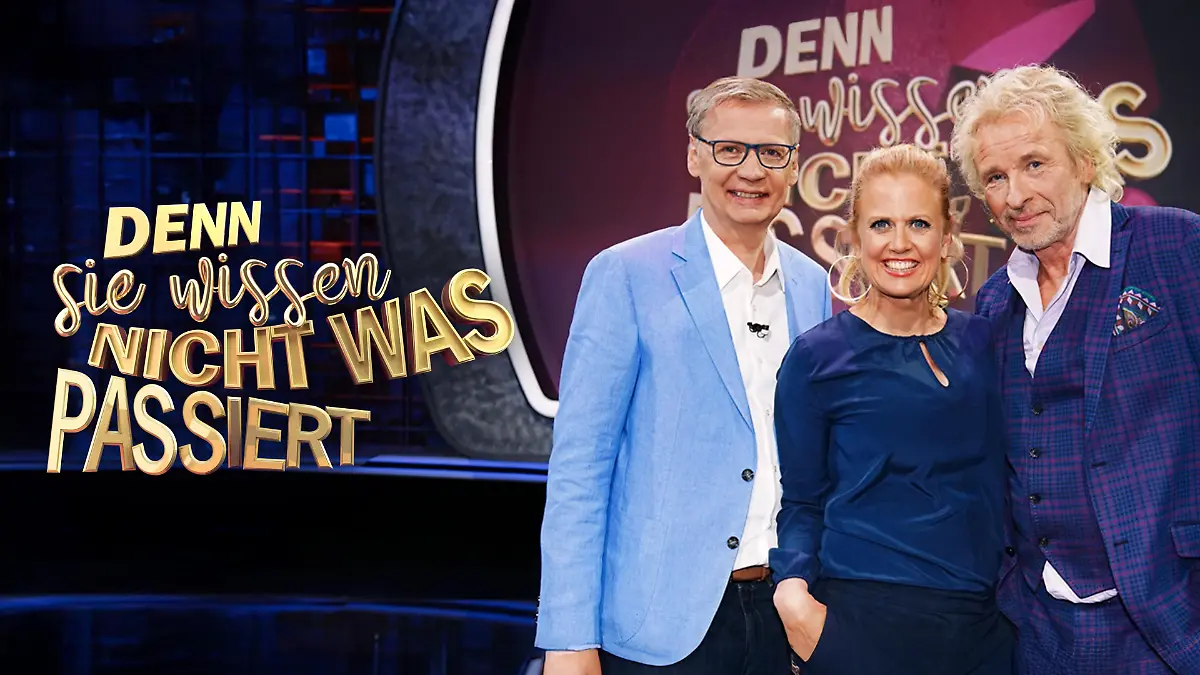 Denn sie wissen nicht, was passiert - Die Jauch-Gottschalk-Schöneberger-Show