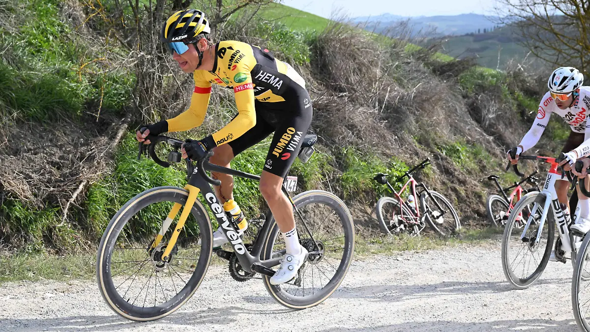 05-03-2022 Strade Bianche 2022, Jumbo - Visma Vader, Milan Radi PUBLICATIONxNOTxINxITAxFRAxNED