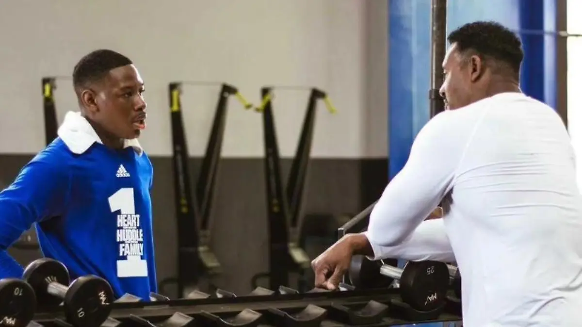 Ex-NFL-Star im Fitnessstudio