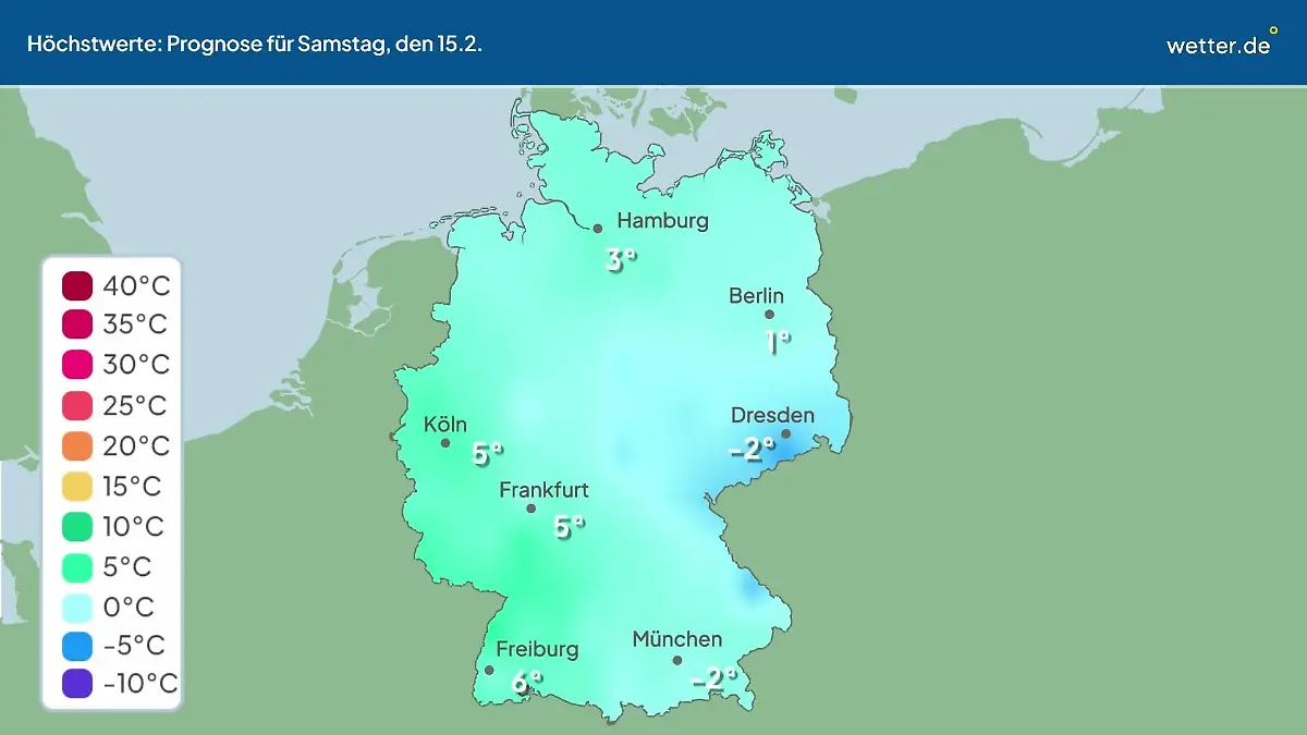 Wie warm oder kalt wird es in Deutschland? Im Video: Temperatur-Vorhersage für 14 Tage
