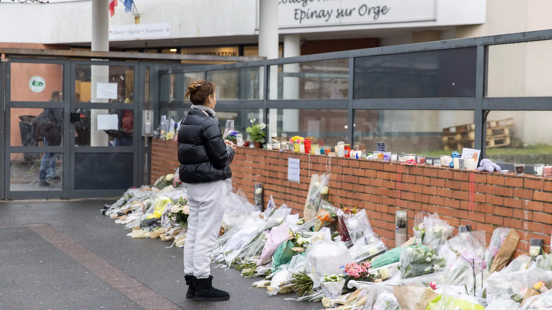 Große Trauer herrscht auch den Schule der ermordeten Louise.