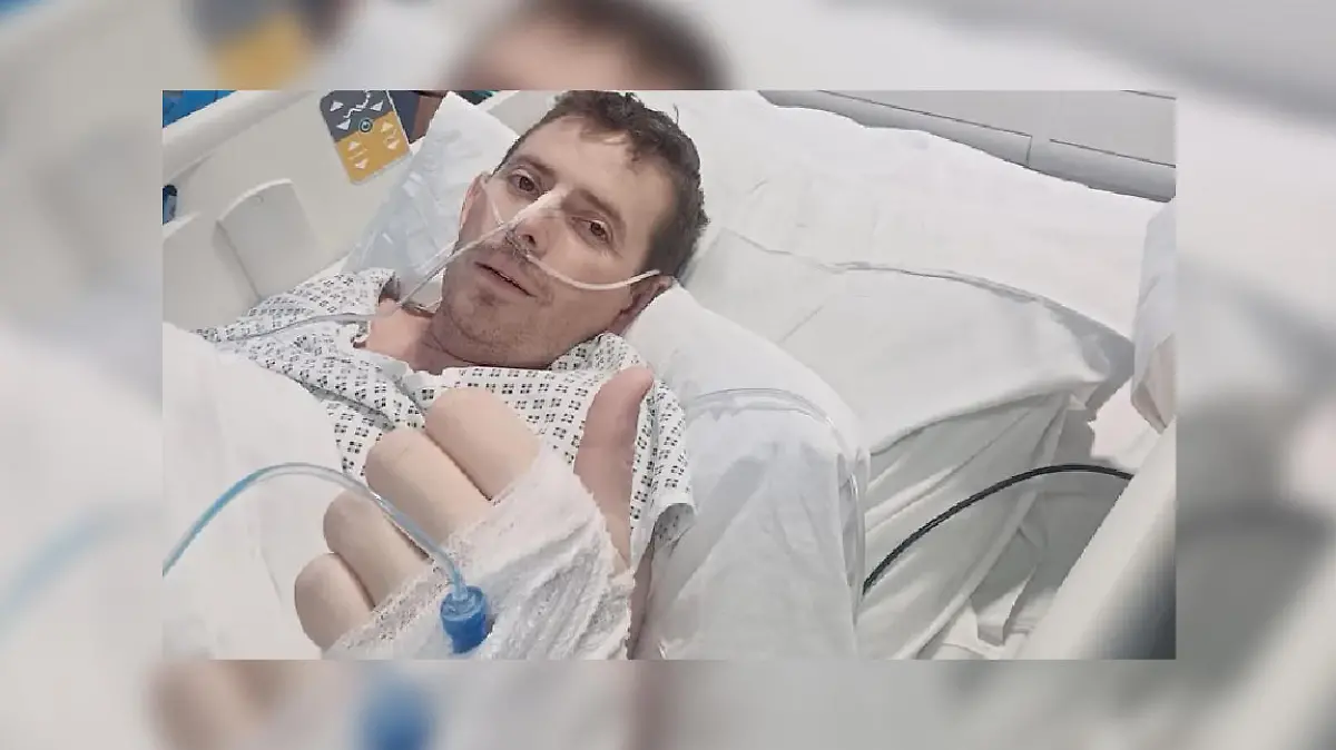 Matt Jones im Krankenhaus
