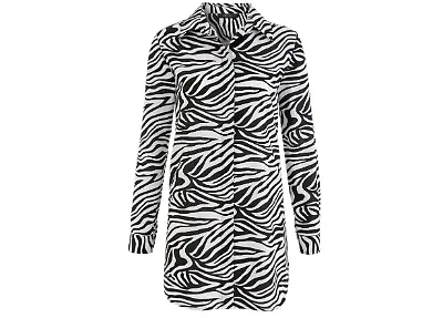 Bluse mit Zebra-Muster