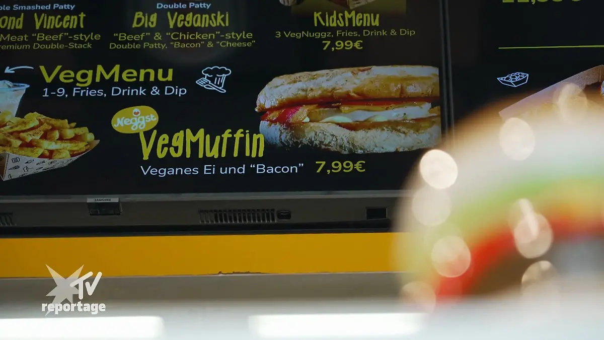 Wie "Vincent Vegan" den Veg Muffin zum Erfolg führen will Neuer Burger