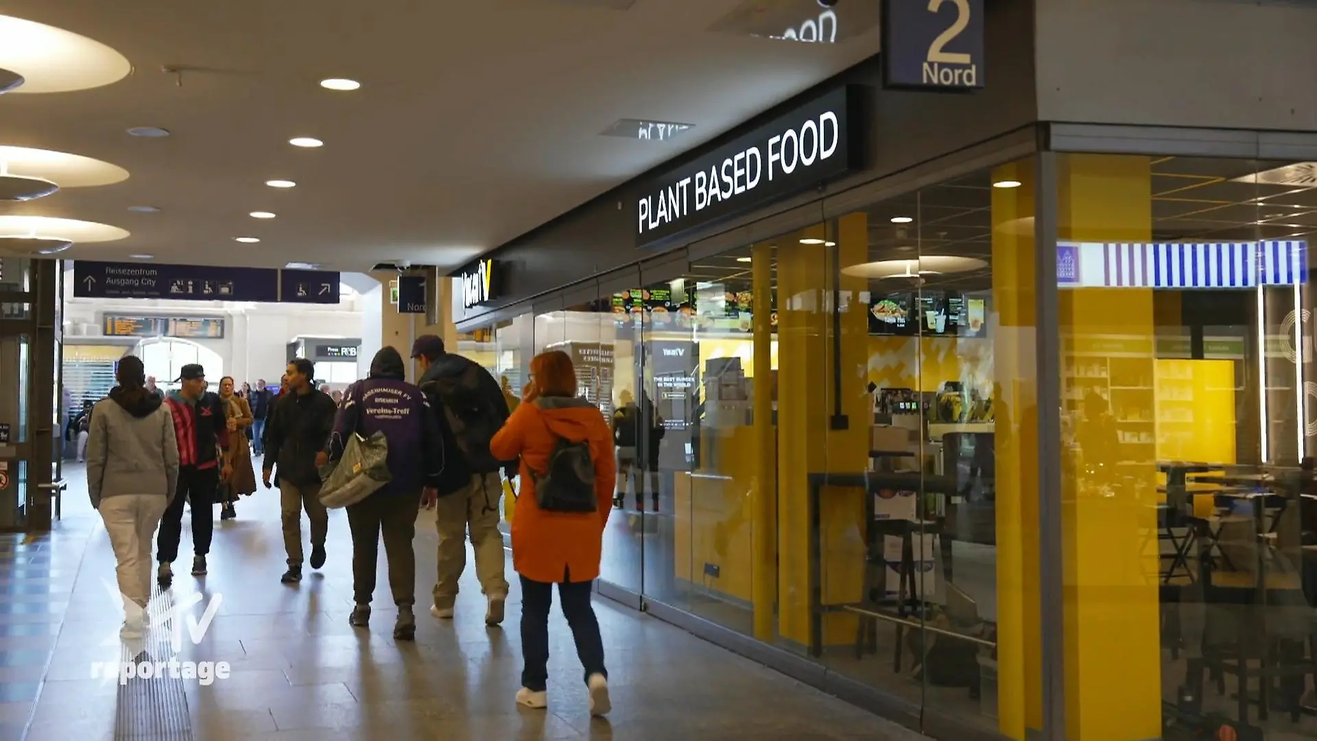 "Vincent Vegan" setzt auf den Bremer Hauptbahnhof Neue Filiale