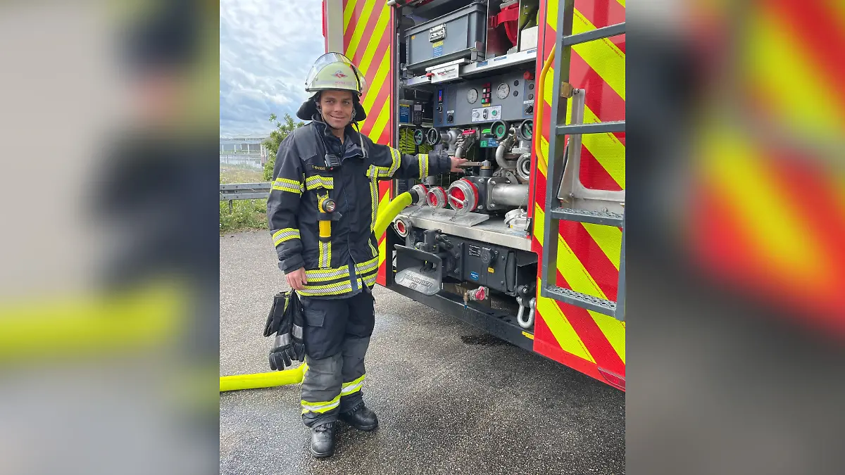 20 Jahre lang engagiert sich Toni in der freiwilligen Feuerwehr – heute ist daran nicht zu denken