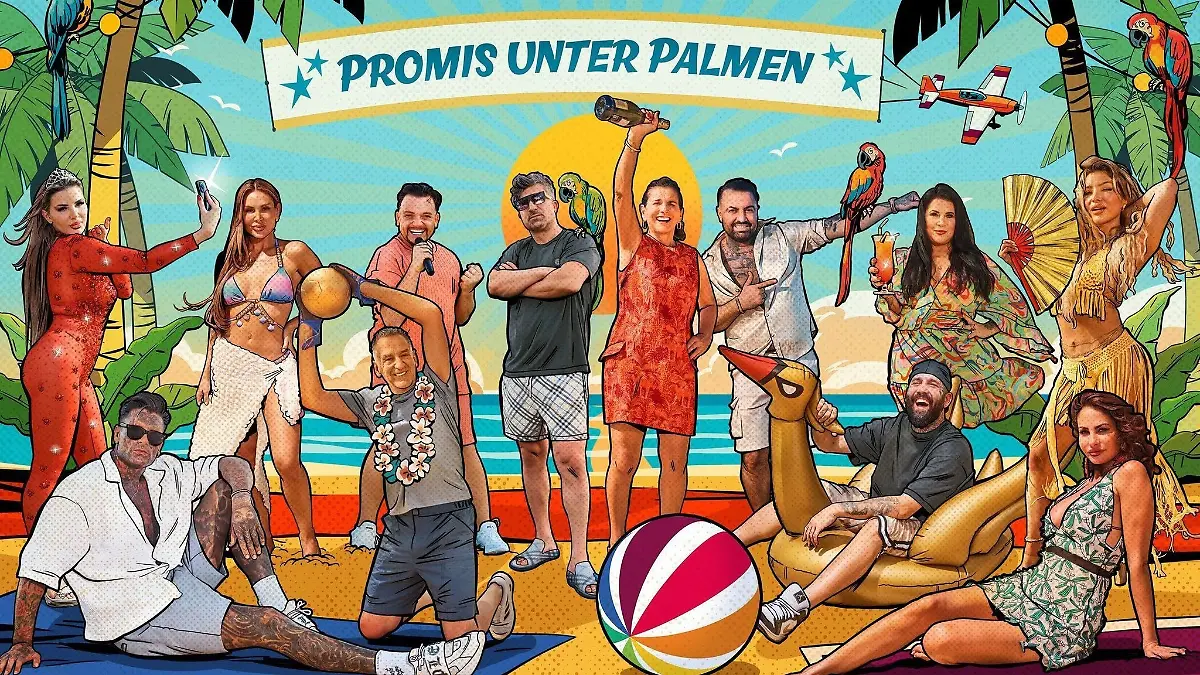 Neue „Promis unter Palmen”-Staffel: Alle Infos zu Kandidaten, TV-Ausstrahlung, Stream & Co.