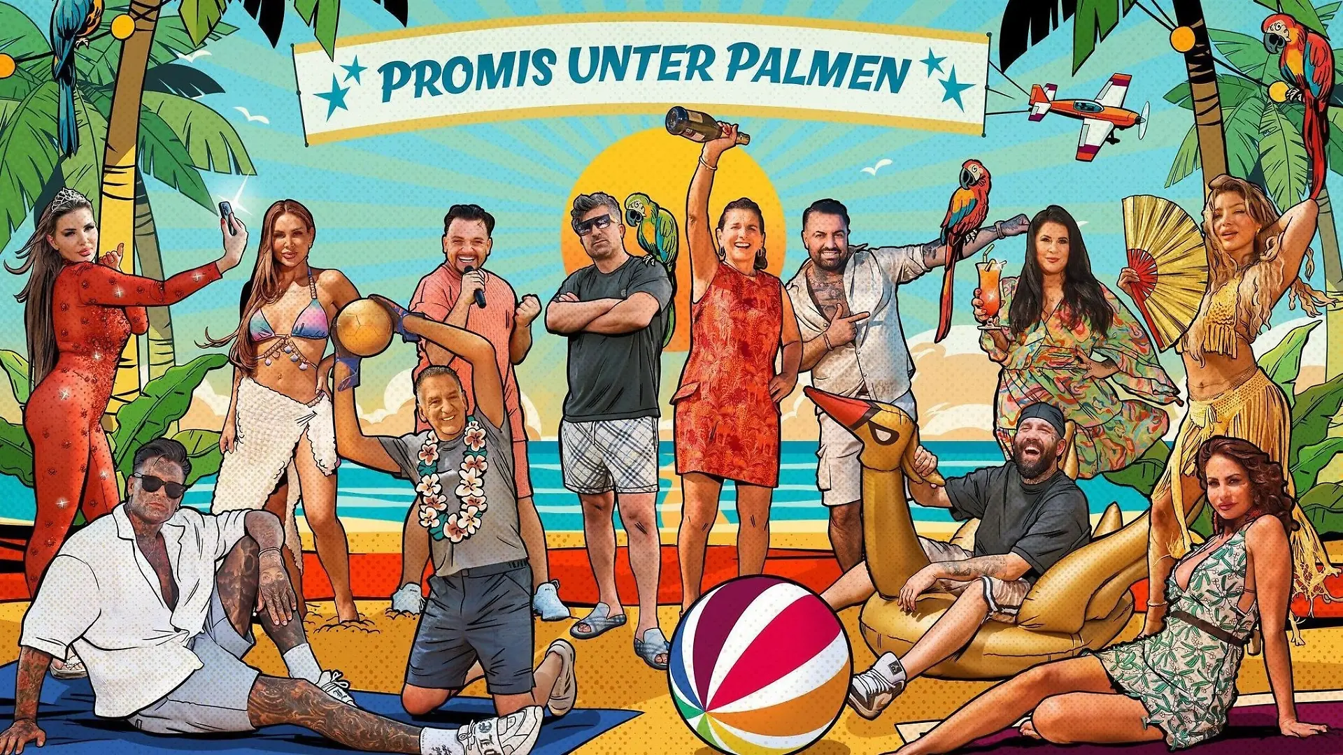 Neue „Promis unter Palmen”-Staffel: Alle Infos zu Kandidaten, TV-Ausstrahlung, Stream & Co.