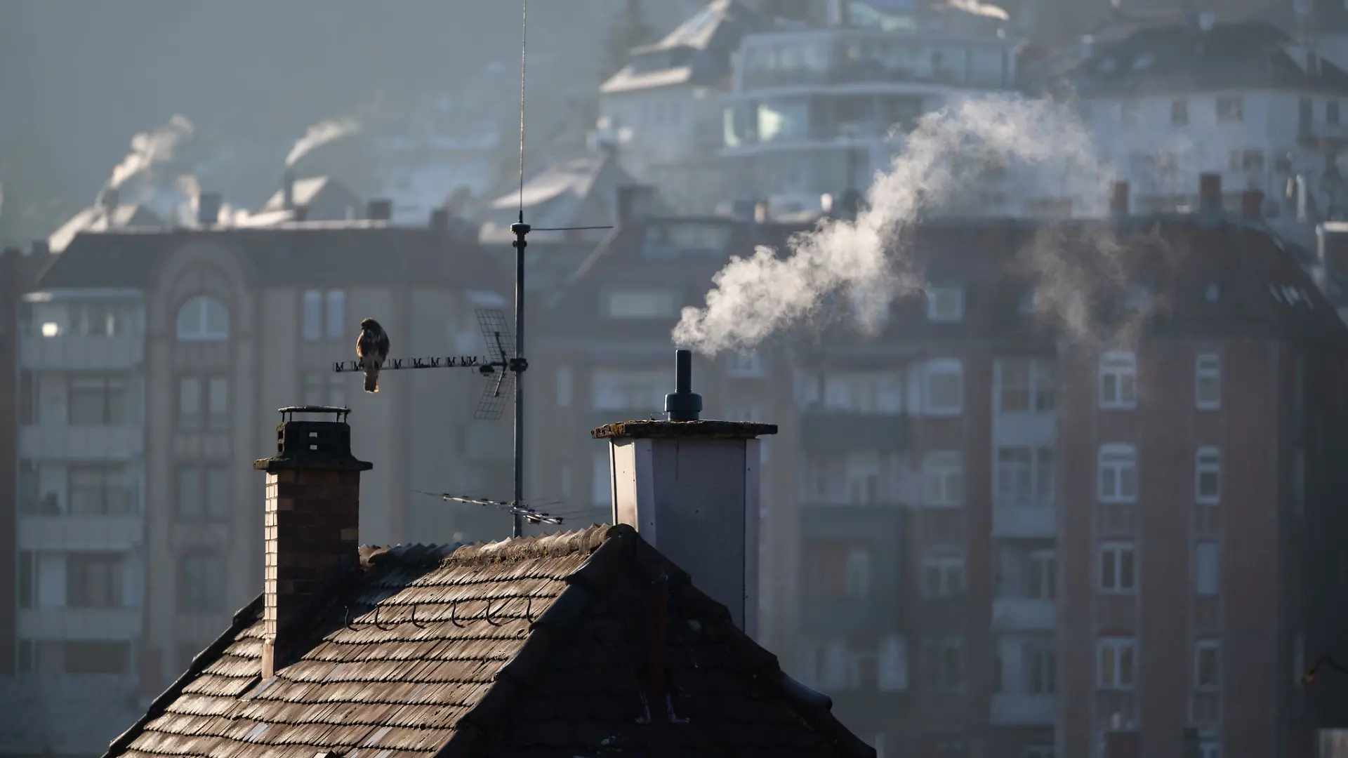 Auch das Heizen sorgt für Feinstaub in der Luft. (Archivfoto)