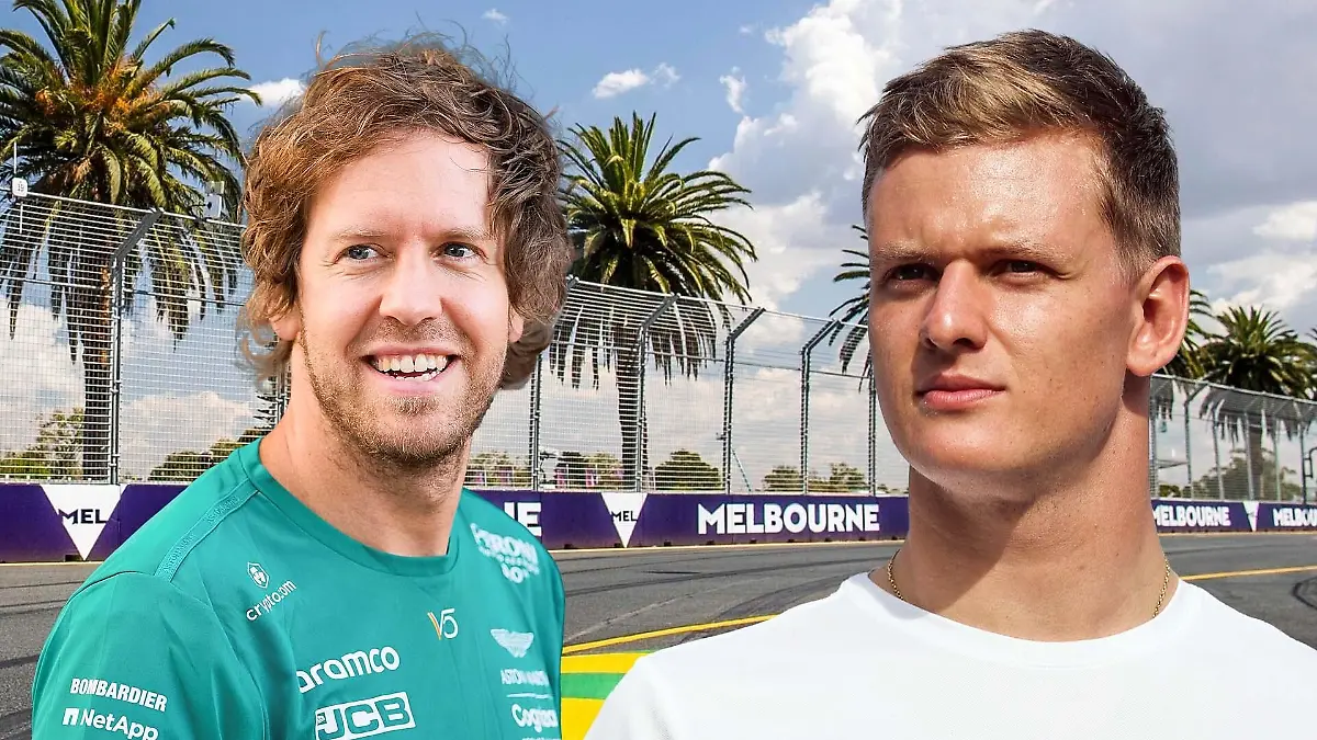 Sebastian Vettel und Mick Schumacher stehen in Australien besonders unter Beobachtung