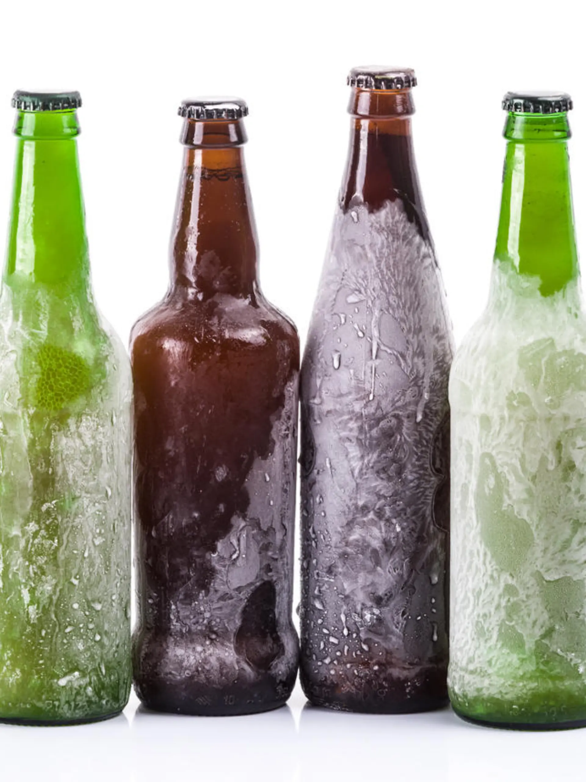 ice beer, ice, frozen beer