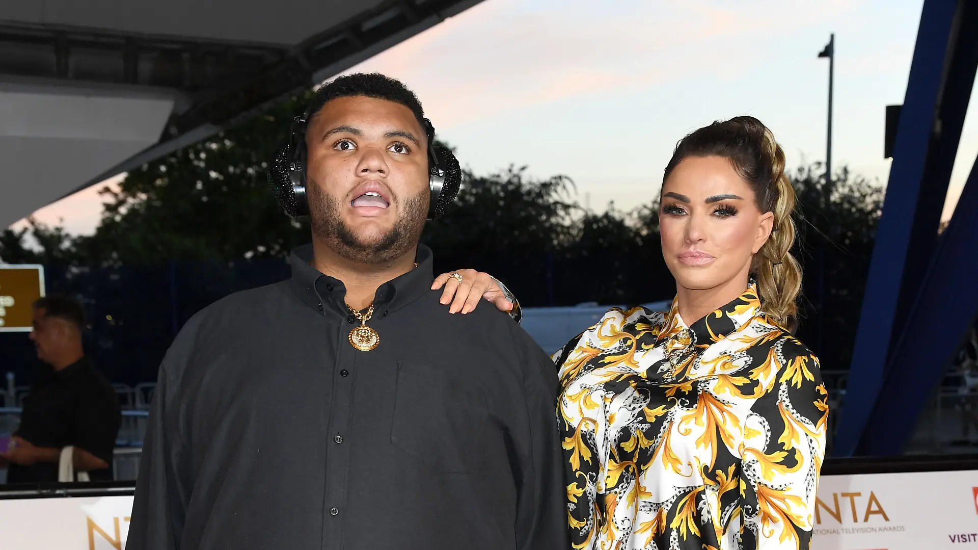 Harvey und Katie Price bei den National Television Awards 2021. 