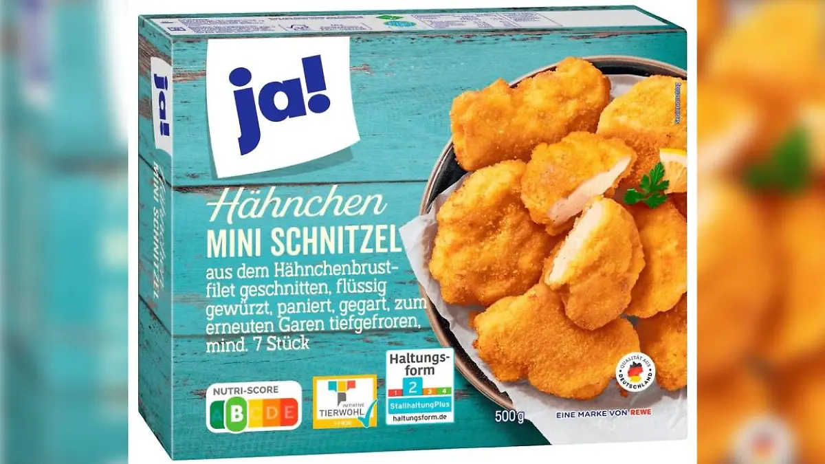  ja! Hähnchen Mini Schnitzel