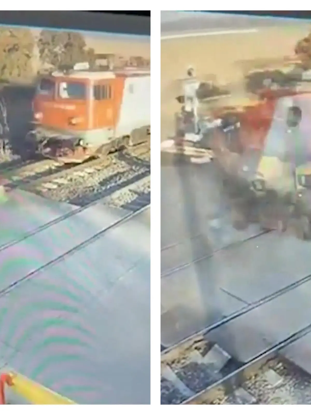 Bild zu: "Mit voller Wucht! Zug kracht ungebremst in Bagger"