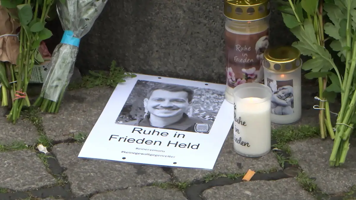 Der ermordete Polizist Rouven Laur