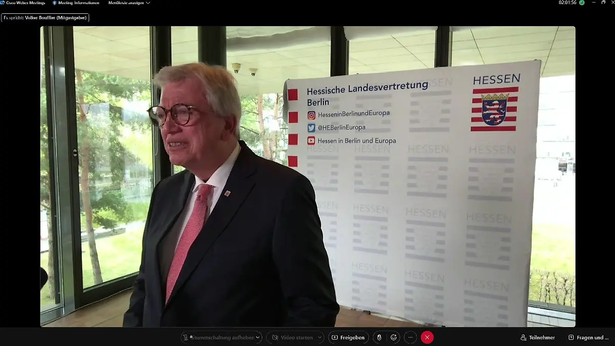 Ministerpräisdent Volker Bouffier.