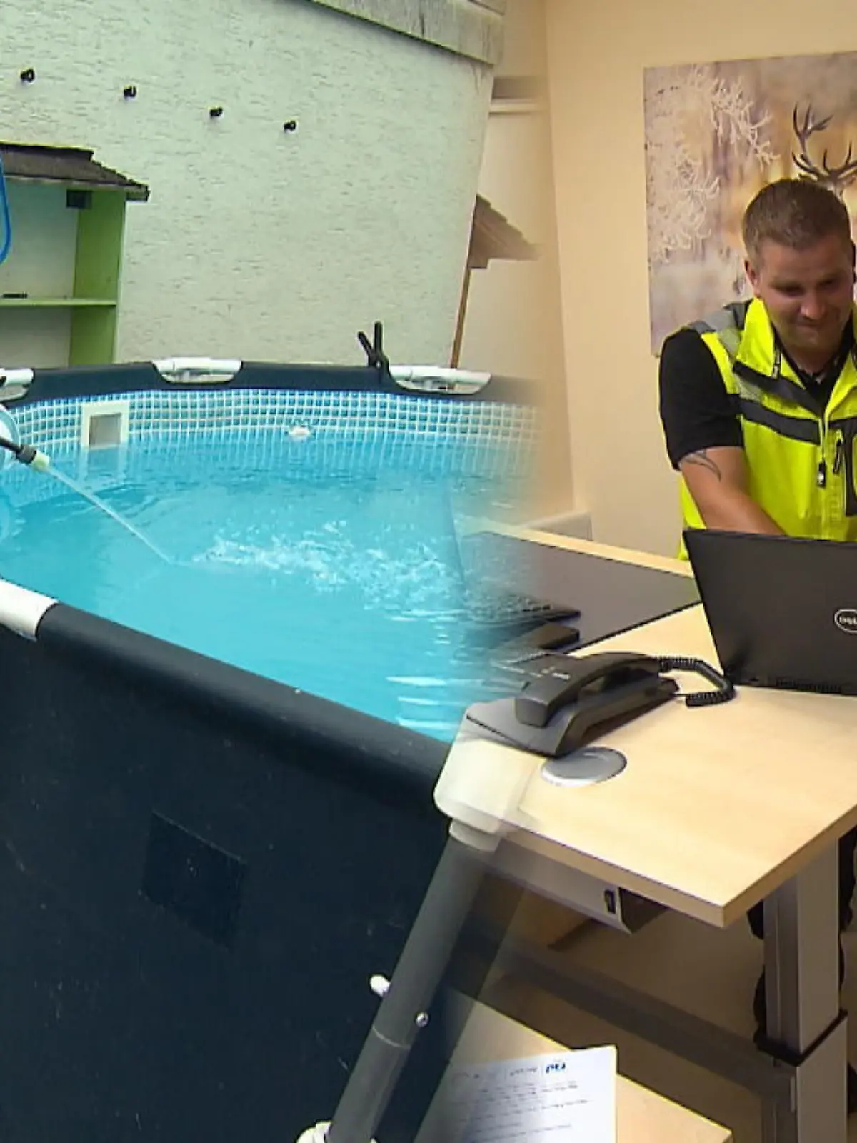 Wenn im Sommer die Hitze kein Ende nehmen möchte, springen viele Hessen in ihren privaten Pool. Um die Wartezeit auf das kühle Nass zu verkürzen, befüllen Poolbesitzer ihre Becken nachts – ganz zum Leidwesen der Meinharder Wassermeister, die dann wegen eines Alarms rausrücken müssen. Der Bürgermeister appelliert nun an die Poolbesitzer, die Befüllung anzumelden!