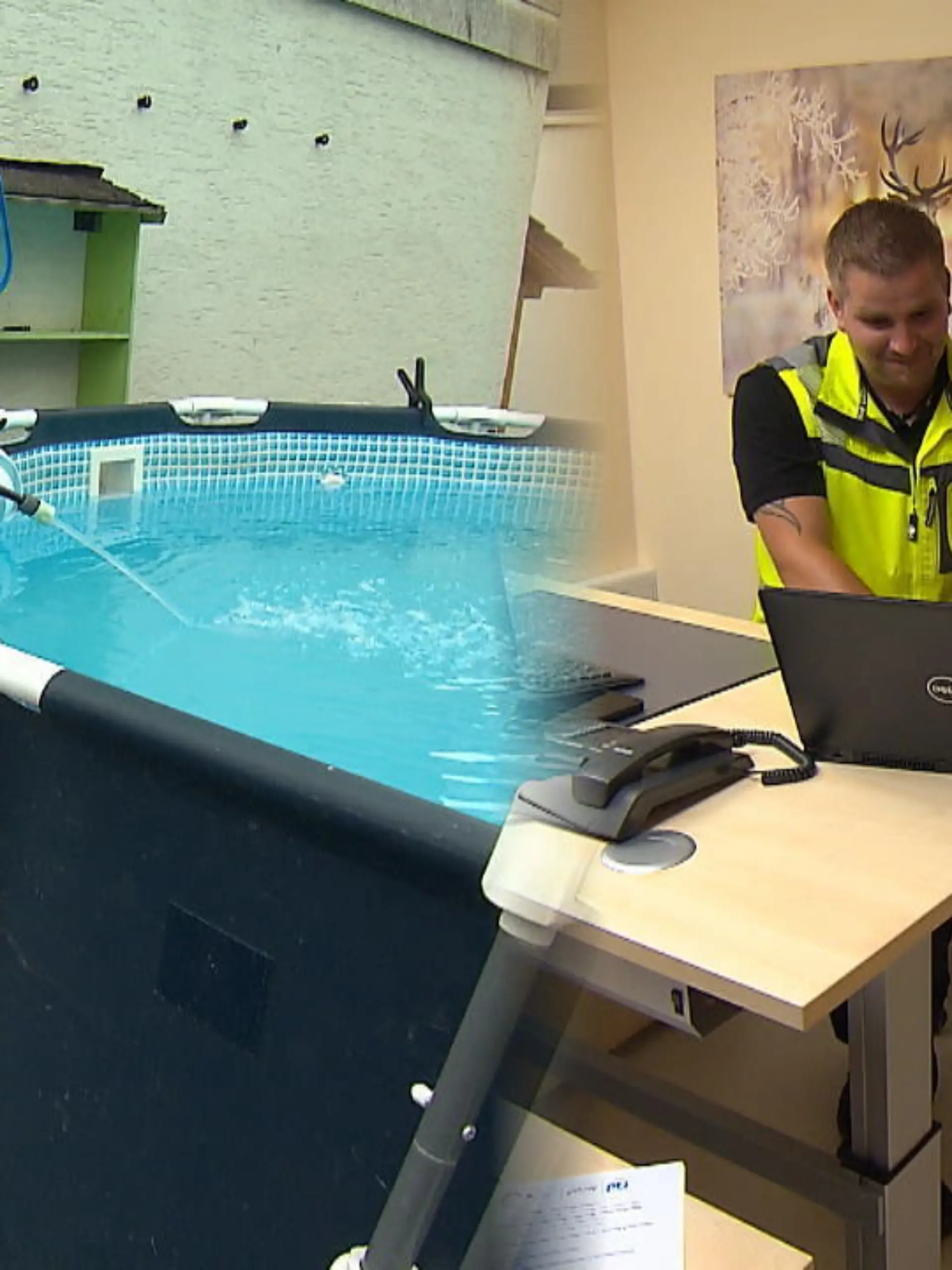 Wenn im Sommer die Hitze kein Ende nehmen möchte, springen viele Hessen in ihren privaten Pool. Um die Wartezeit auf das kühle Nass zu verkürzen, befüllen Poolbesitzer ihre Becken nachts – ganz zum Leidwesen der Meinharder Wassermeister, die dann wegen eines Alarms rausrücken müssen. Der Bürgermeister appelliert nun an die Poolbesitzer, die Befüllung anzumelden!
