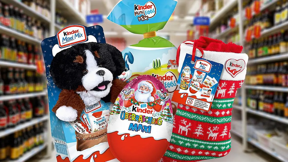 Diverse Kinder-Produkte von Ferro