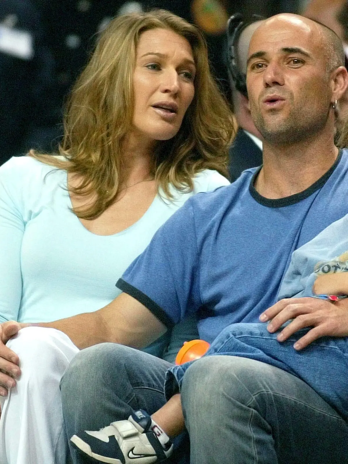 Steffi Graf und Andre Agassi mit ihrem Sohn Jaden. (Archivbild)