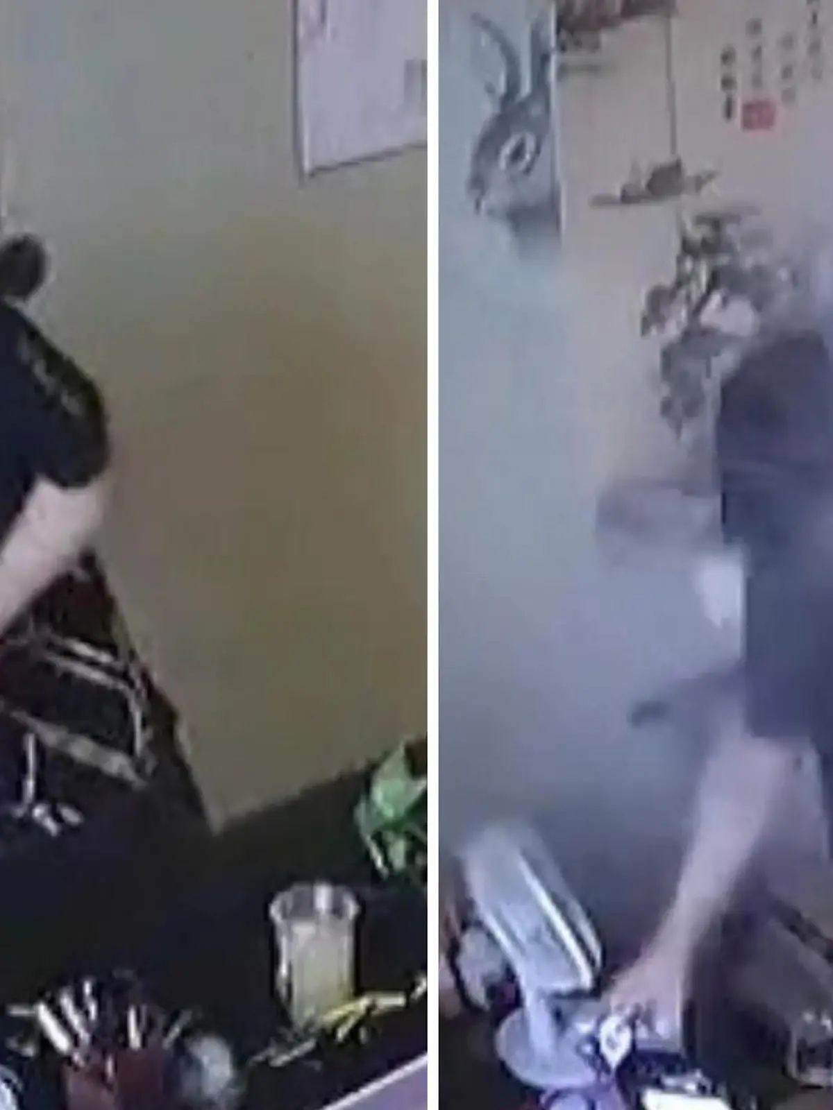 In China will ein Mann seine Thermoskanne entkalken, aber die Aktion endet dramatisch. Die Kanne explodiert plötzlich in der Hand des Mannes. Er kommt mit Verbrennungen ins Krankenhaus.