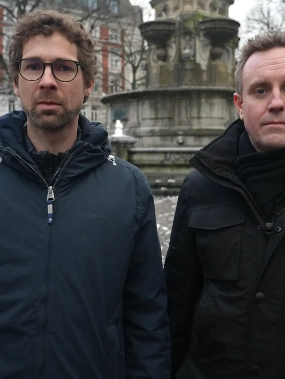 Tobias Stempien und Stefan Wiedemeyer wollen St. Georg sicherer machen.