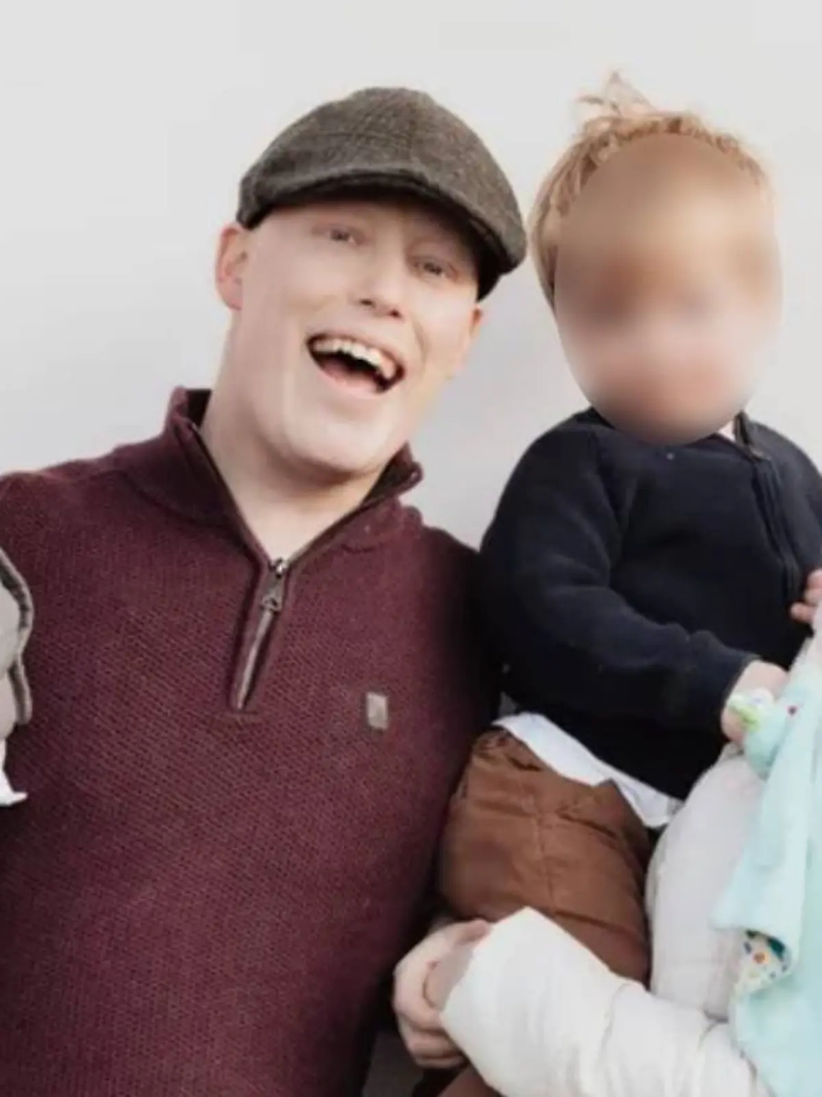 Daniel Mooney mit seiner Familie